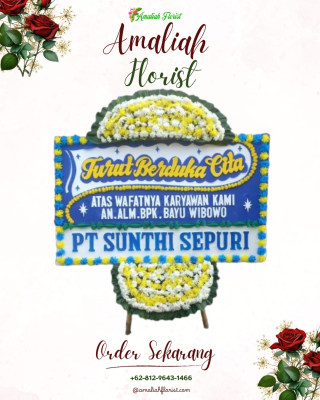 Papan Bunga Duka di Sela
